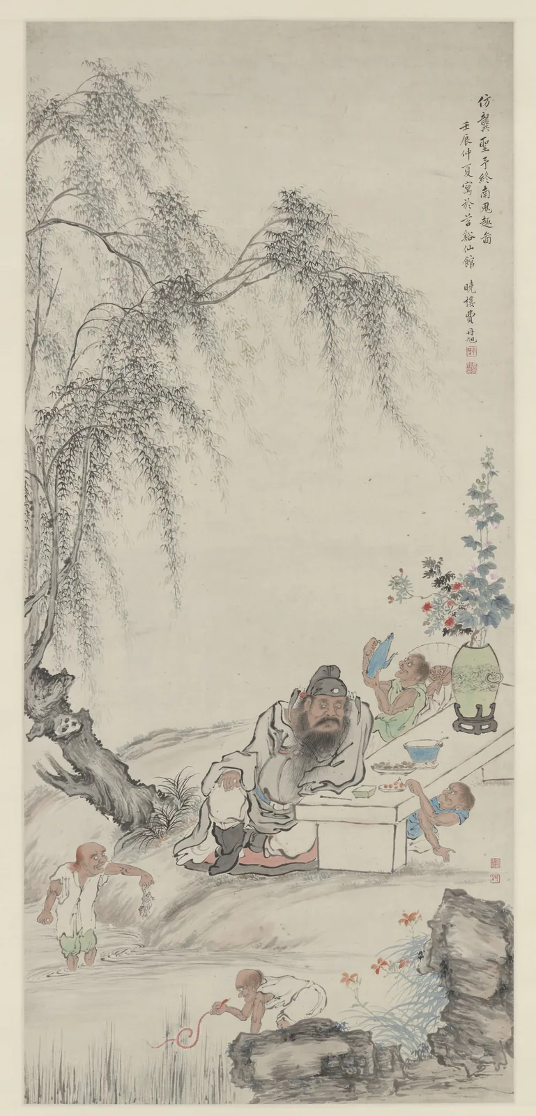 Zhong Kui and his Assistants Under Willows, Freer Gallery of Art / Arthur M. Sackler Gallery.