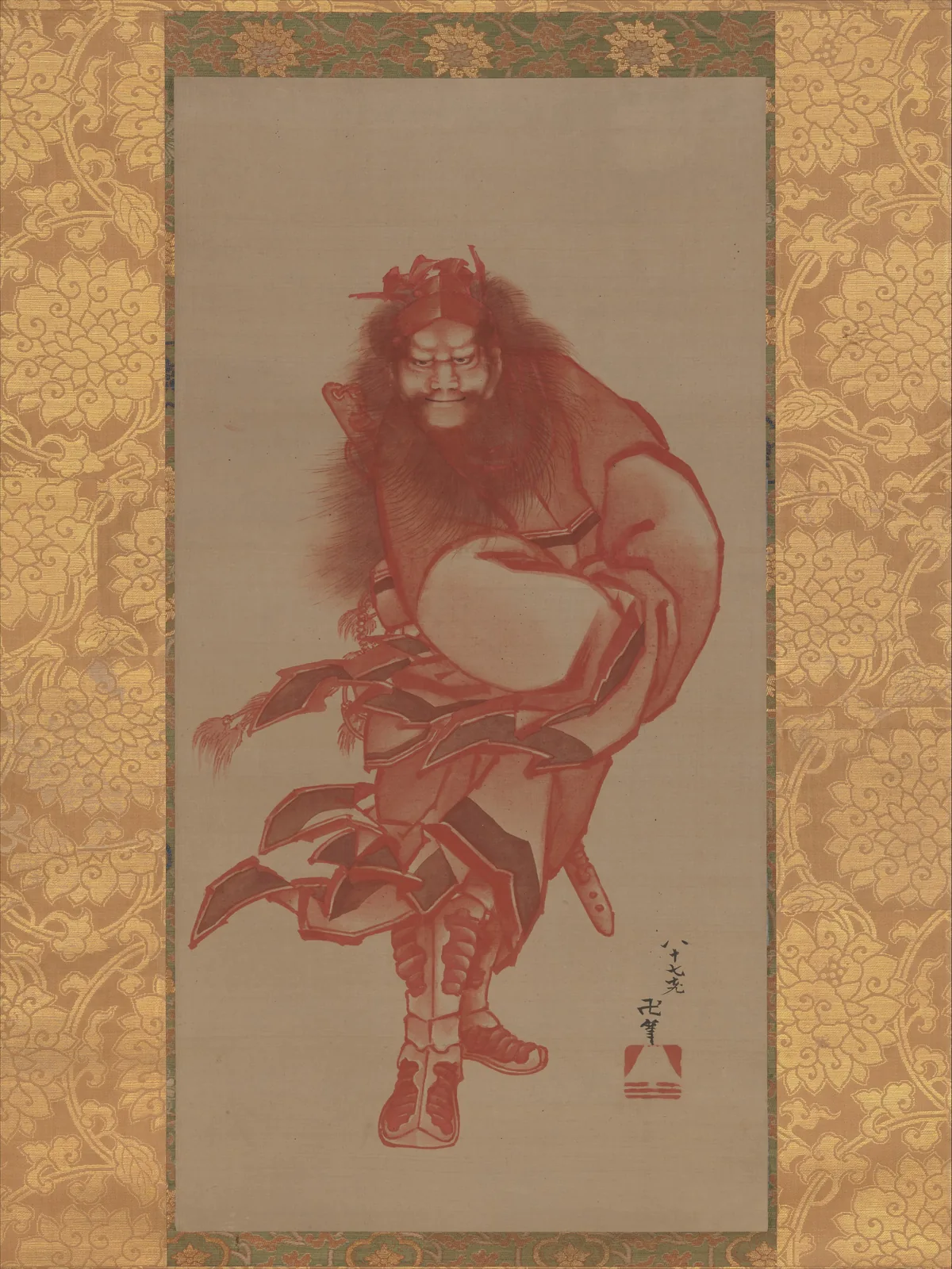 Red Shoki, the Demon Queller, The Metropolitan Museum of Art.