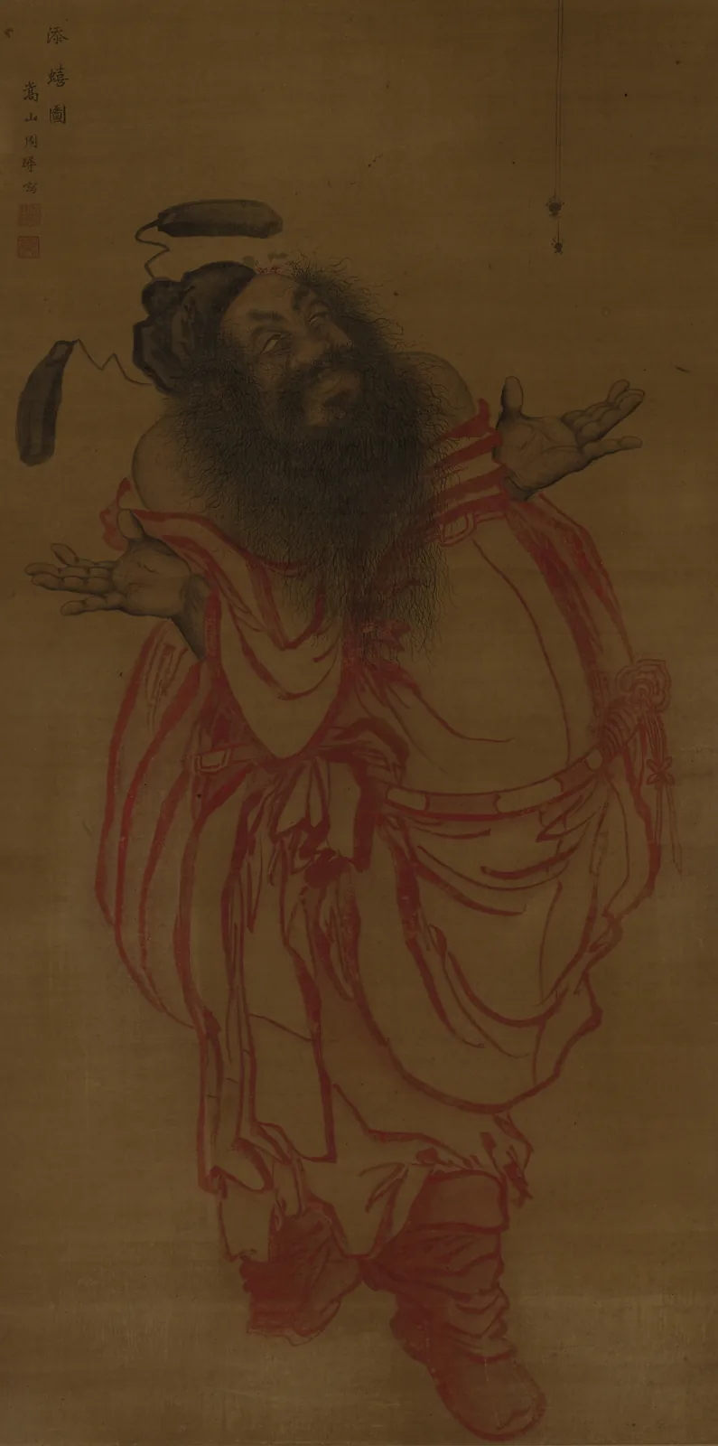 Zhong Kui and Spiders, Shanghai Museum (per Commons categories).
